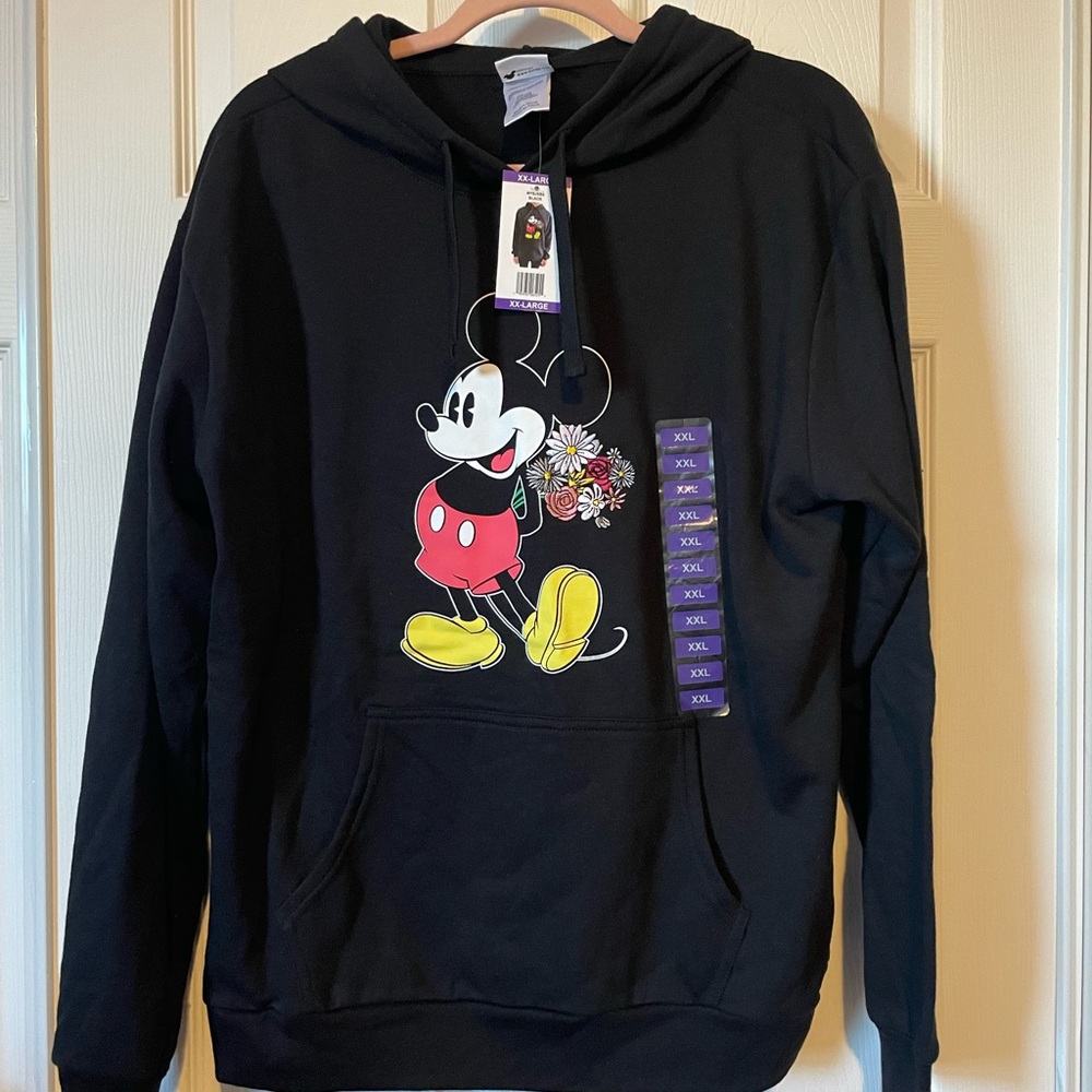 Black Mickey Mouse Hoodie